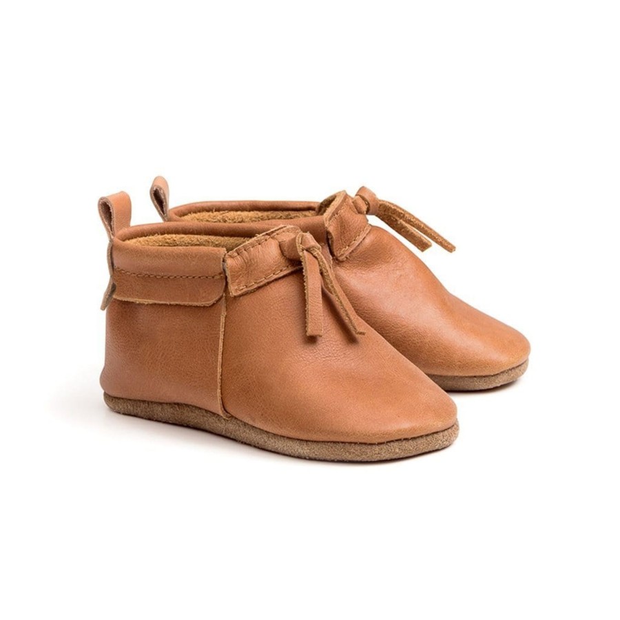 Books, Toys & Gifts Pretty Brave Something To Wear | Pretty Brave Slip On Moccasins - Natural