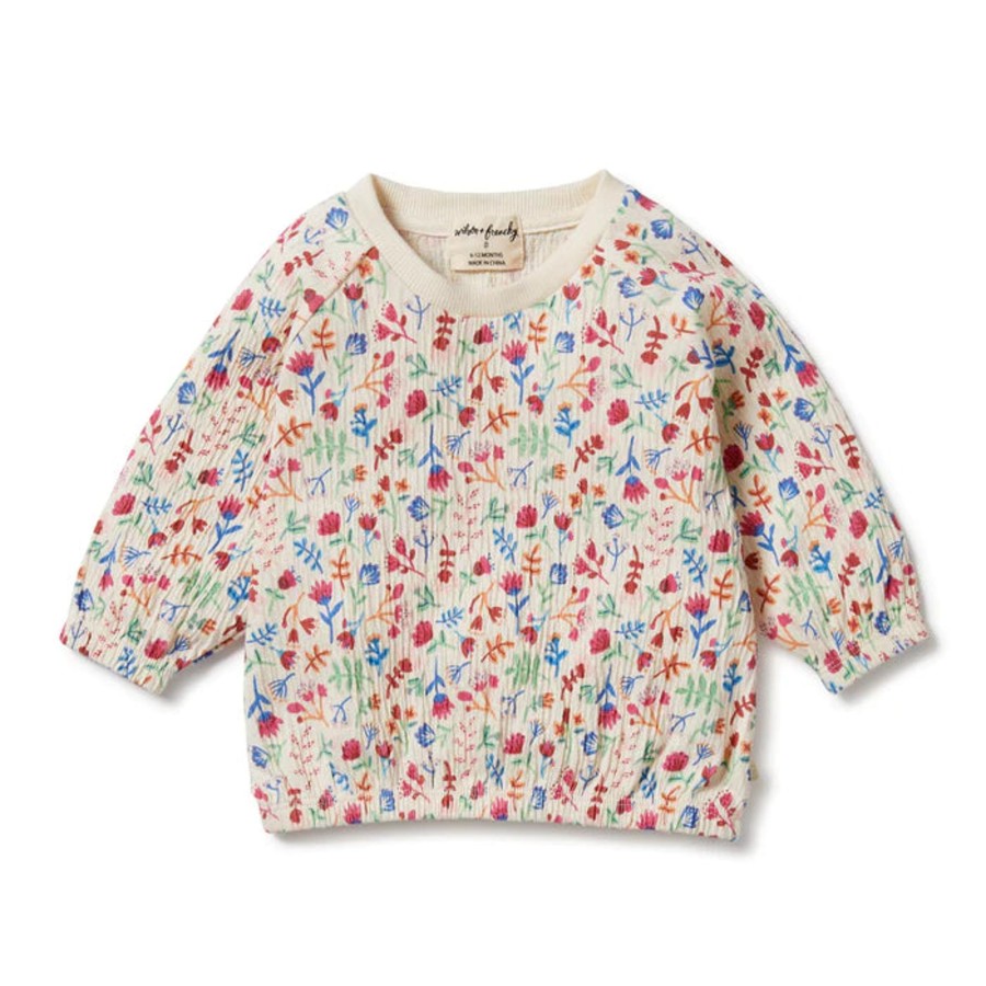 Books, Toys & Gifts Wilson & Frenchy Something To Wear | Wilson & Frenchy Crinkle Sweat - Tropical Garden