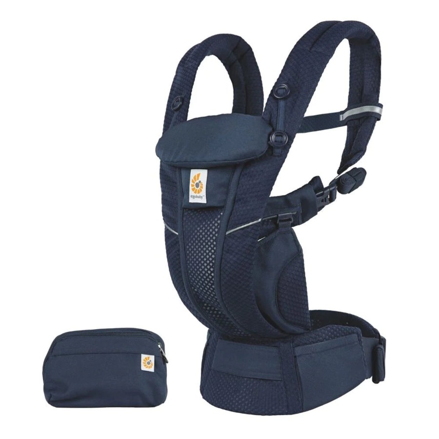 Going Places Ergobaby Travelling With Kids | Ergobaby Omni Breeze- Midnight Blue