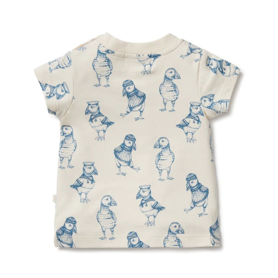 Books, Toys & Gifts Wilson & Frenchy Something To Wear | Wilson & Frenchy Organic Tee - Petit Puffin