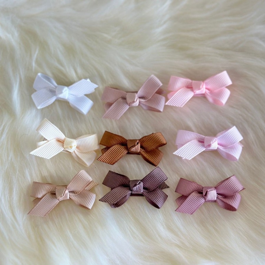 Babies Mamer Girls Clothes | Little Hanna Bow Hair Clips