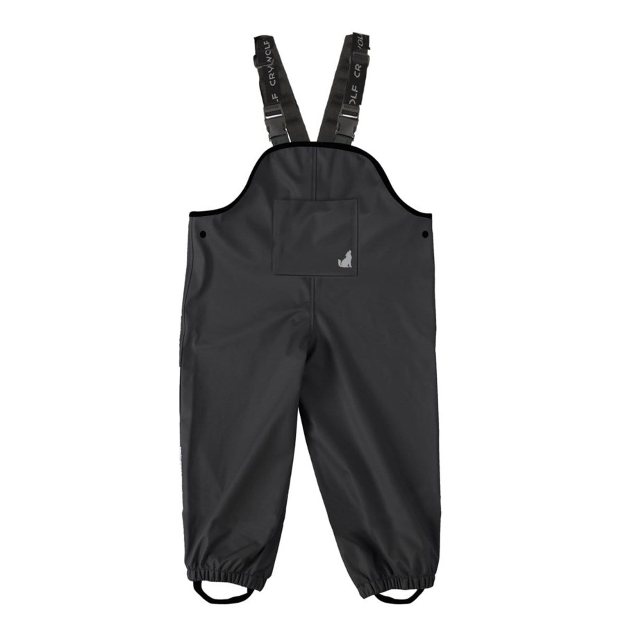 Babies Crywolf Boys Clothes | Crywolf Rain Overalls - Black