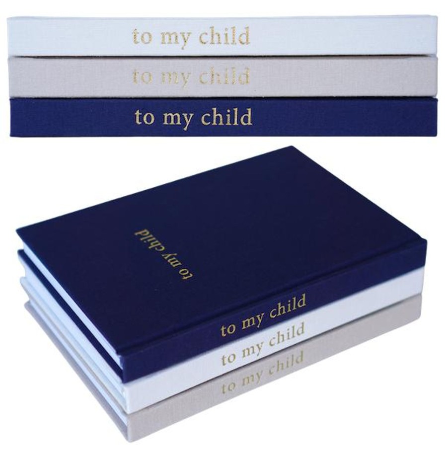 Books, Toys & Gifts Forget Me Not Journals Something To Read | Forget Me Not - To My Child Journal Navy