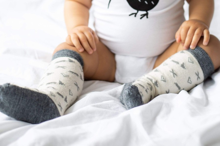 Babies From NZ with Love Baby Clothes | From Nz With Love- Black And White Socks