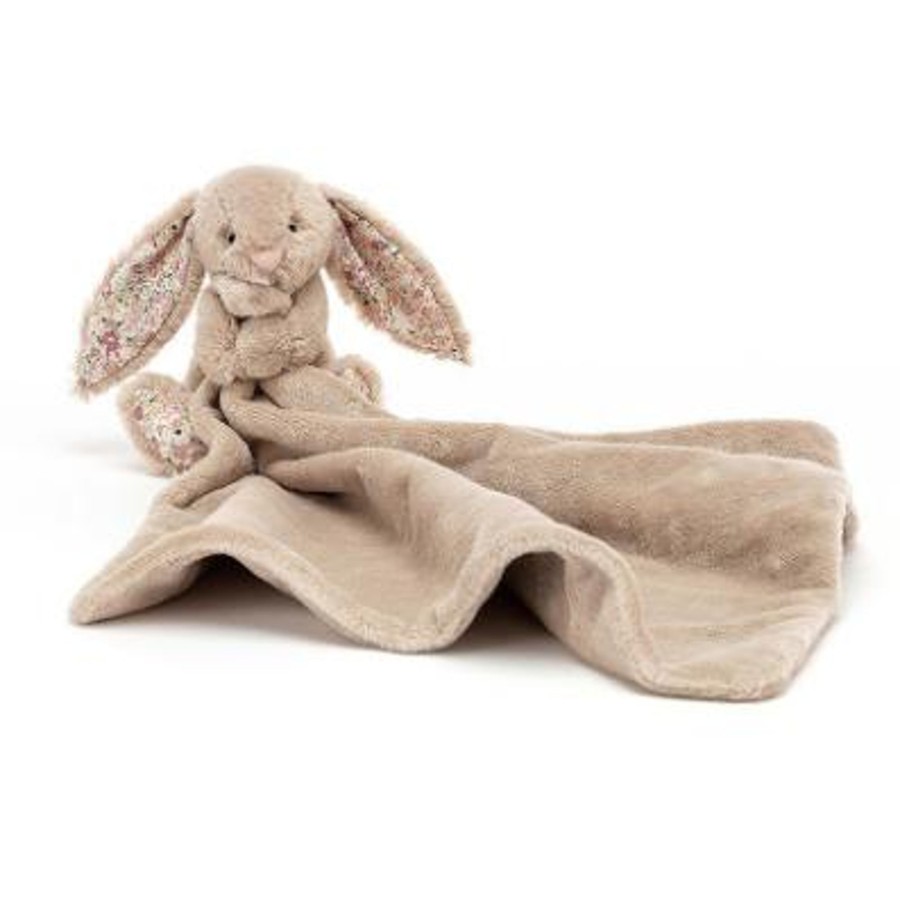 Books, Toys & Gifts Jellycat Comfort Toys | Jellycat Blossom Bea Beige Bunny Soother