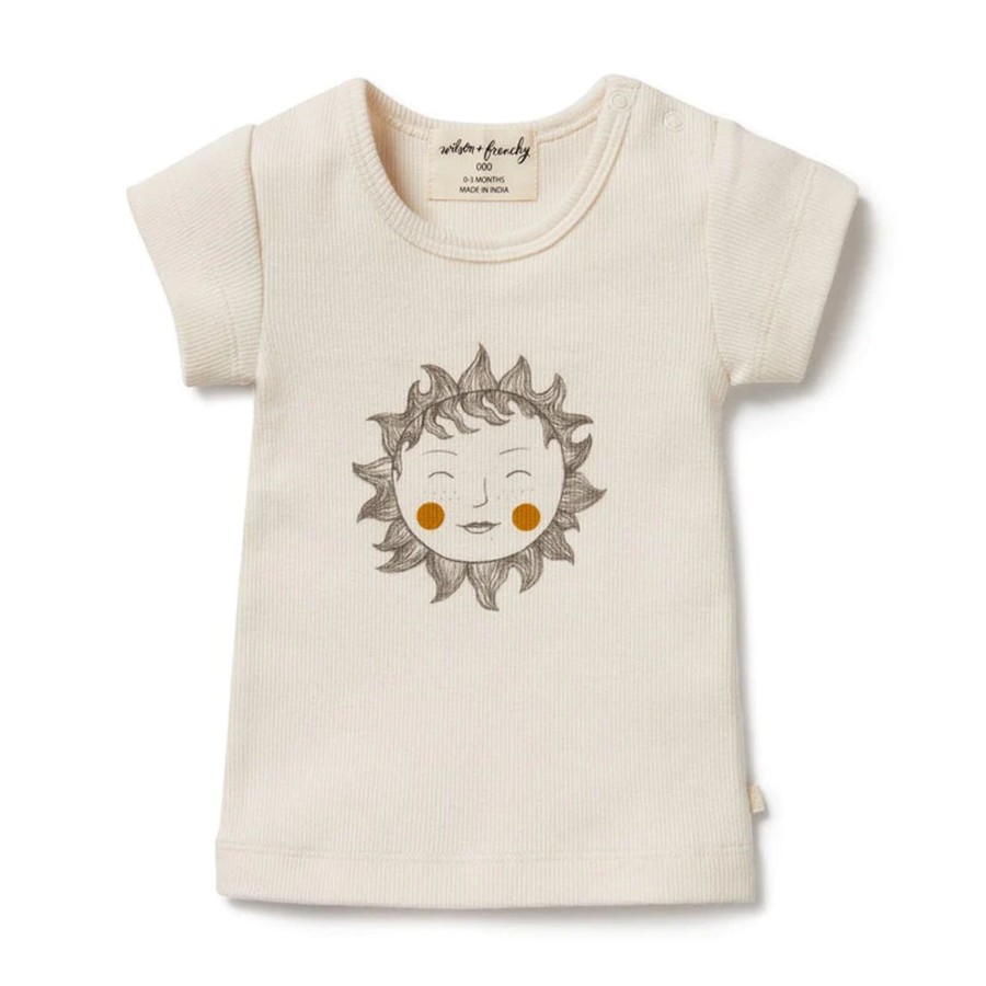 Babies Wilson & Frenchy Baby Clothes | Wilson & Frenchy Organic Tee - Shine On Me