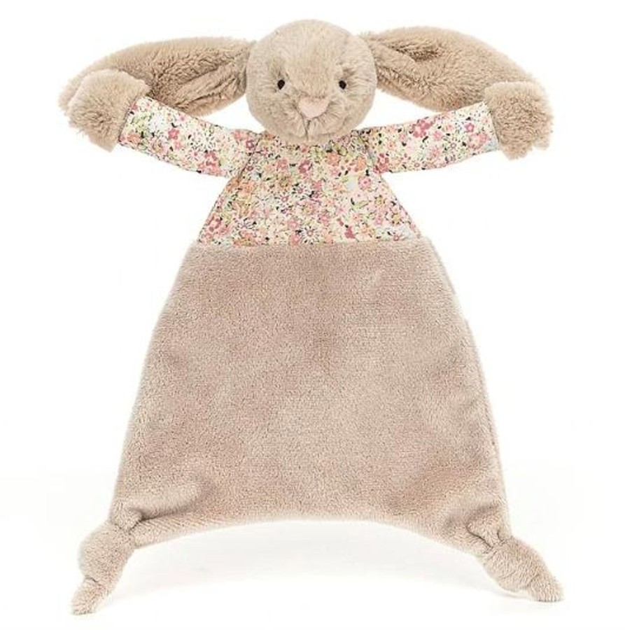 Books, Toys & Gifts Jellycat Something You Want | Jellycat Bashful Blossom Bea Beige Bunny Comforter