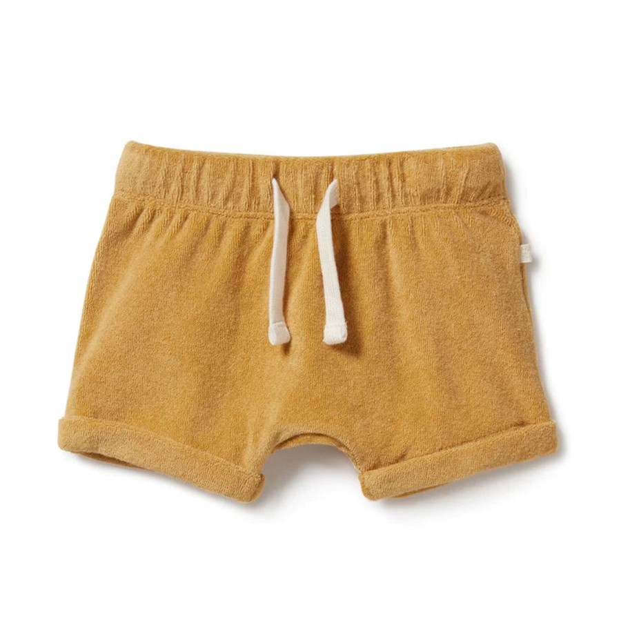 Babies Wilson & Frenchy Gender-Neutral Clothes | Wilson & Frenchy Organic Terry Short - Sundial