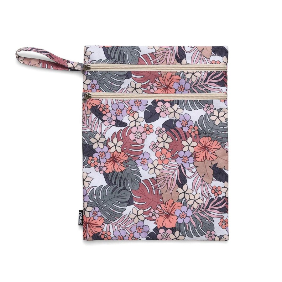 Going Places Crywolf Rain & Sun Covers | Crywolf Wet Bag -Tropical Floral