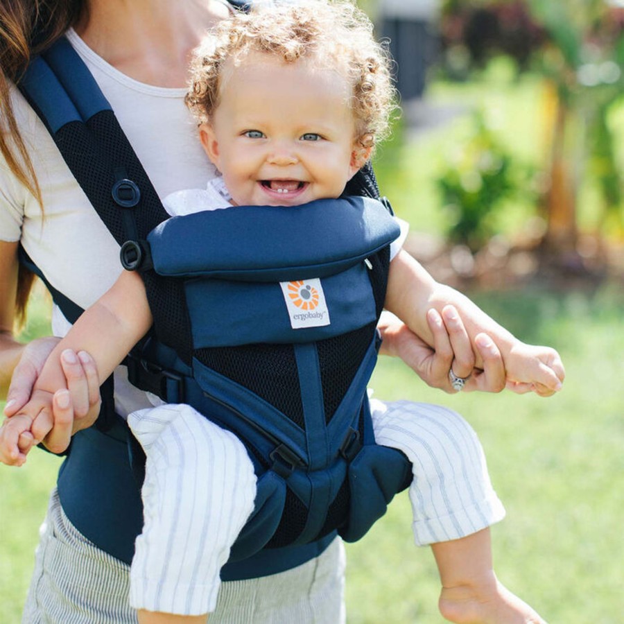 Going Places Ergobaby Travelling With Kids | Ergobaby Omni 360 Carrier Cool Air Mesh - Raven