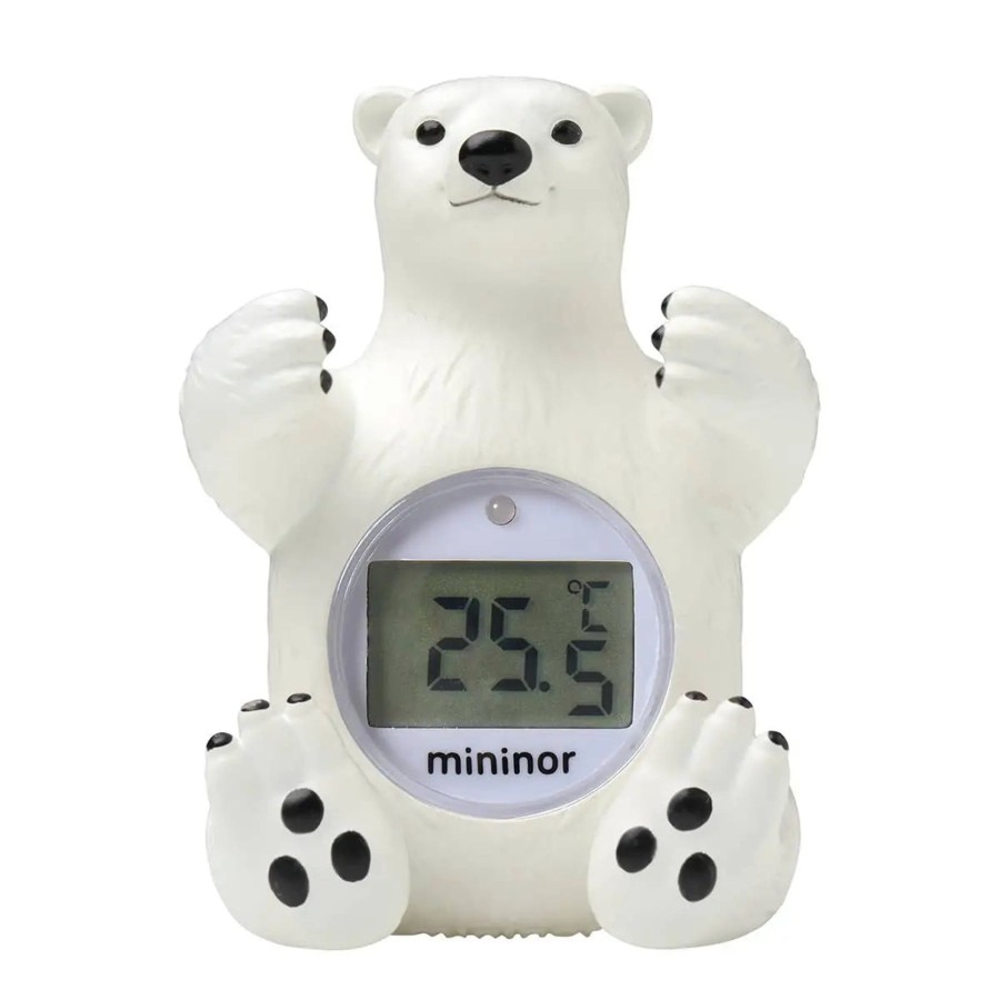 Books, Toys & Gifts Mininor Bath Toys | Mininor Bath Toy Thermometer Polar Bear