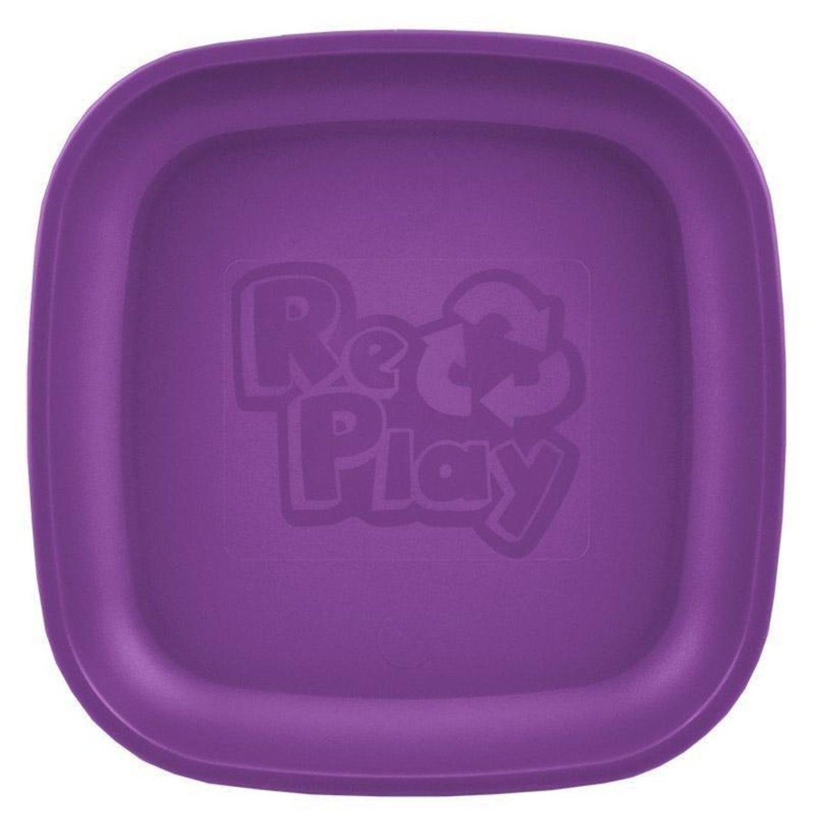 Babies Re-Play Plates, Bowls, And Cutlery | Re-Play Flat Plate More Colours Available