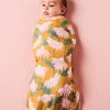 Books, Toys & Gifts Kip&Co Gifts For Newborn Babies | Kip & Co Daisy Bunch Mustard Bamboo Swaddle