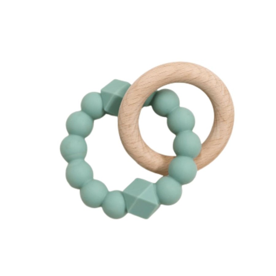 Babies JellyStone Teething Toys | Jellystone Moon Teether - Sage