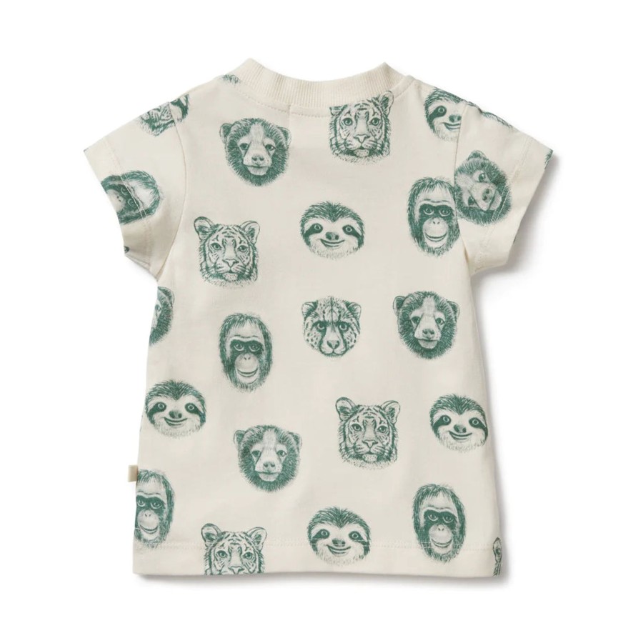 Babies Wilson & Frenchy Gender-Neutral Clothes | Wilson & Frenchy Organic Tee - Hello Jungle