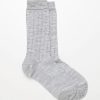 Babies Lamington Gender-Neutral Clothes | Lamington Crew Merino Socks - Heron