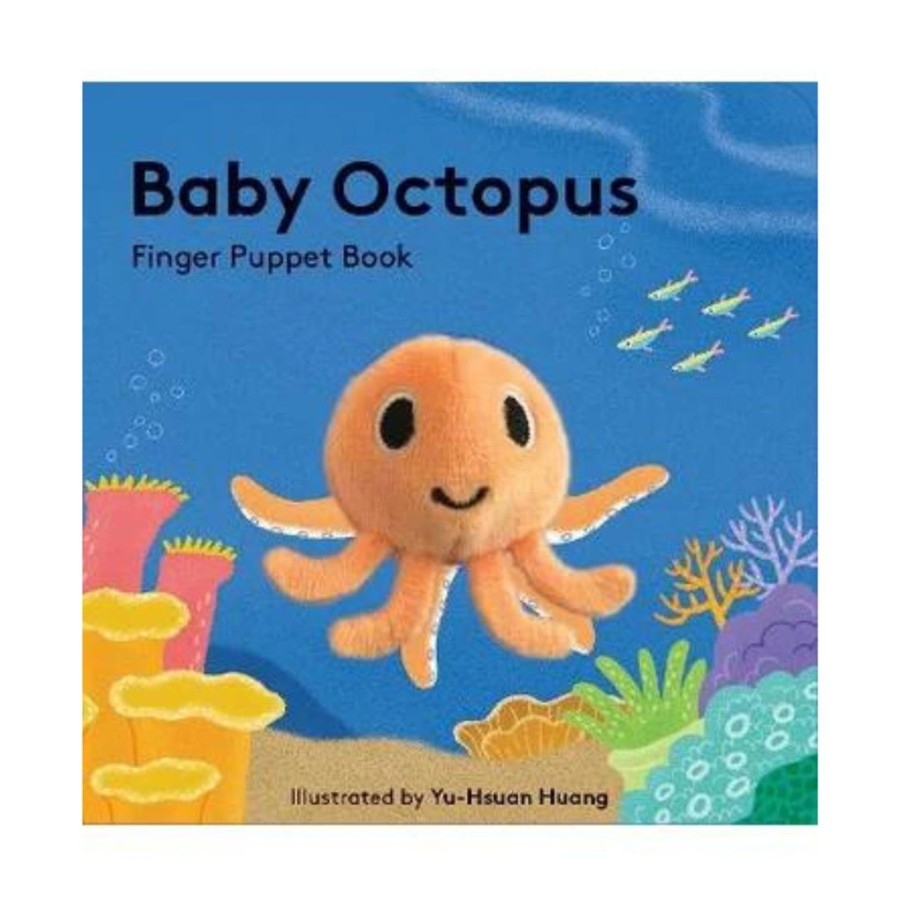 Books, Toys & Gifts Publishers Distribution LTD Books For Toddlers | Baby Octopus: Finger Puppet Book