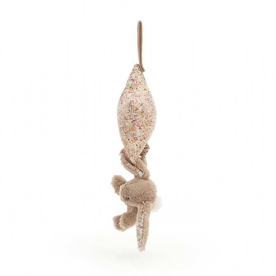 Books, Toys & Gifts Jellycat 3Rd Birthday Gifts | Jellycat Blossom Bashful Bea Beige Star Musical Pull