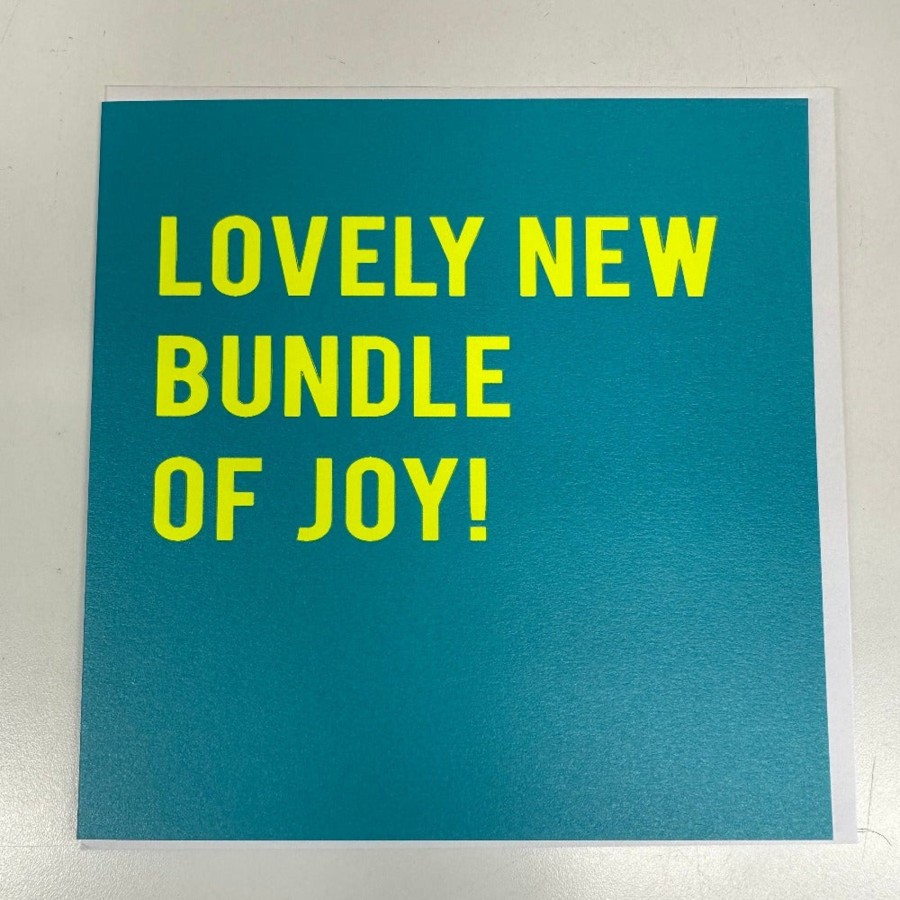 Books, Toys & Gifts Live Wires New Zealand LTD Cards | Lovely New Bundle Of Joy - Baby Card