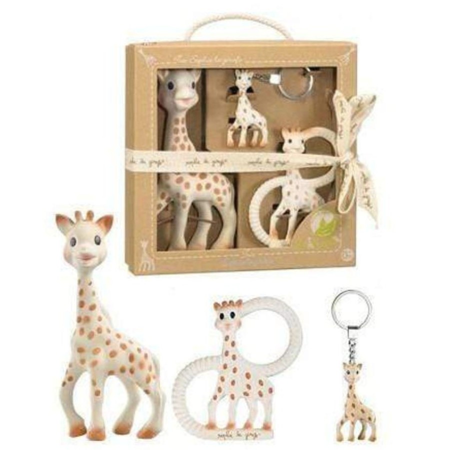 Books, Toys & Gifts Sophie the Giraffe Gifts For Newborn Babies | Sophie The Giraffe So Pure Trio