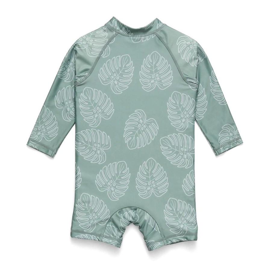 Books, Toys & Gifts Crywolf Something To Wear | Crywolf Rash Suit - Jade Monstera