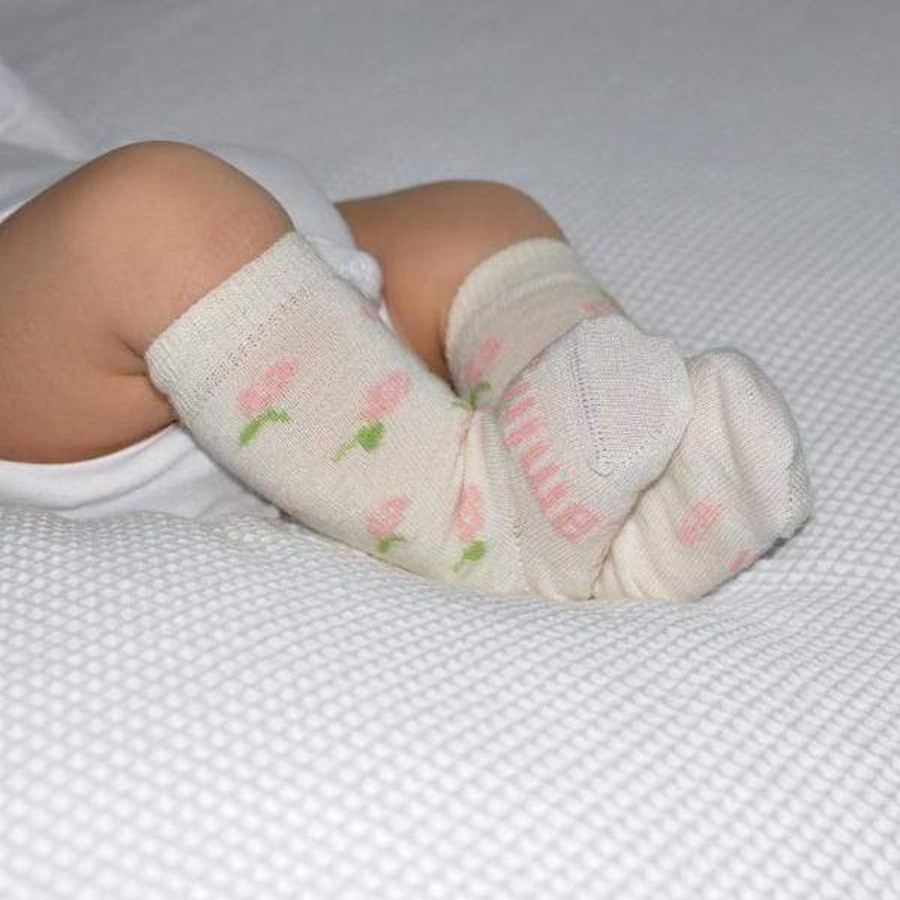 Babies Lamington Girls Clothes | Lamington Knee-High Merino Socks - Rosie