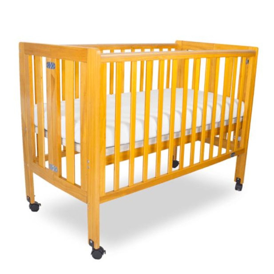 Babys Room Babyhood Furniture | Babyhood Fold N Go Timber Cot - Baltic