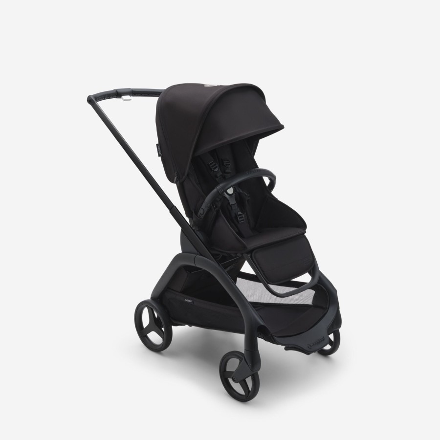 Going Places Bugaboo Seat Liners | Bugaboo Dragonfly Complete Stroller - Black Base With Midnight Black Fabric