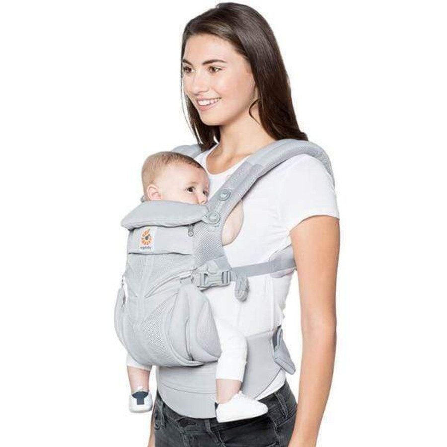 Books, Toys & Gifts Ergobaby Gifts For Mums | Ergobaby Omni 360 Carrier Cool Air Mesh - Pearl Grey