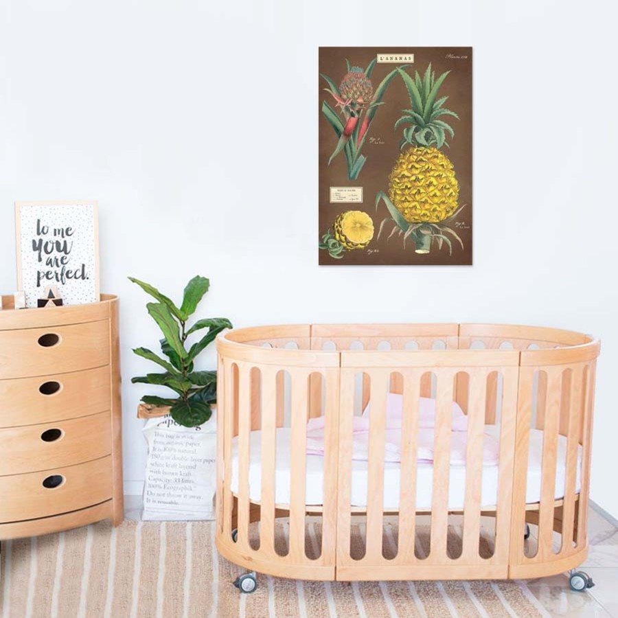 Babys Room Cavallini & Co Room Decor | Cavallini & Co Pineapple Poster