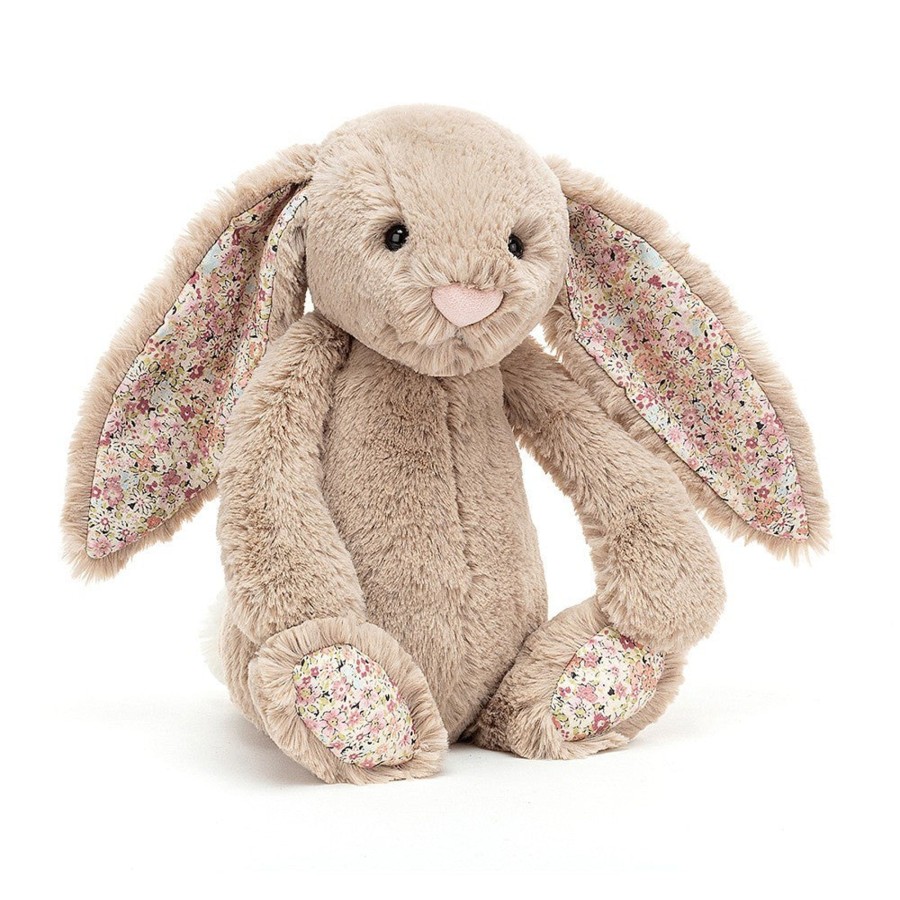 Going Places Jellycat Travelling With Kids | Jellycat Blossom Bea Beige Bunny - Medium