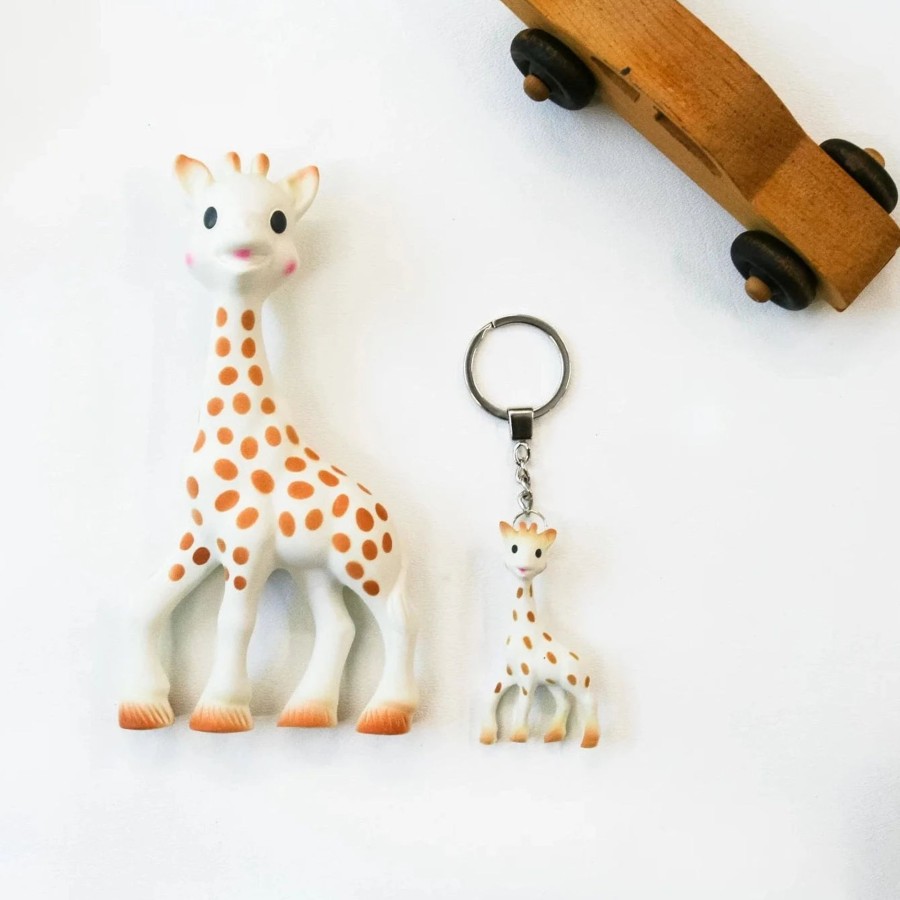 Books, Toys & Gifts Sophie the Giraffe Teether Toys | Sophie The Giraffe + Free Keyring