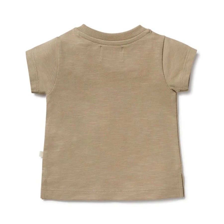 Babies Wilson & Frenchy Gender-Neutral Clothes | Wilson & Frenchy Organic Tee - Leo Lion