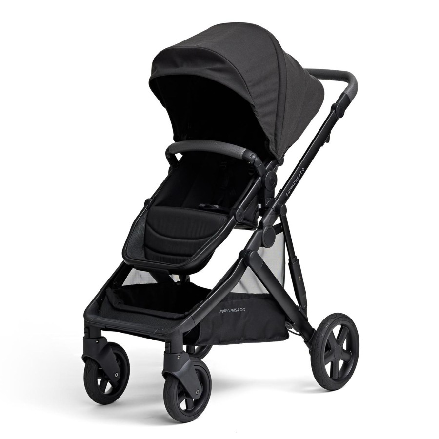 Going Places Edwards & Co Edwards & Co | Edwards & Co Olive Single Stroller - Black Luxe