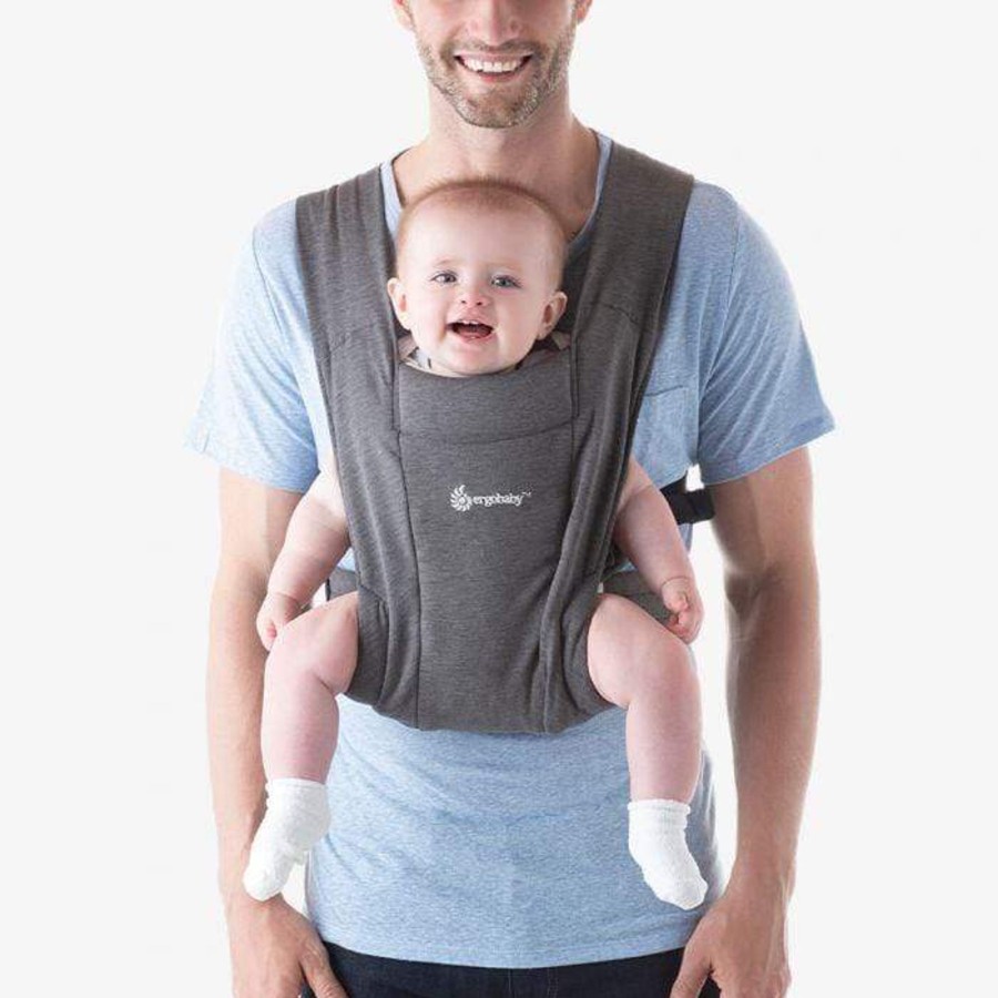 Going Places Ergobaby Travelling With Kids | Ergobaby Embrace Carrier - Heather Grey