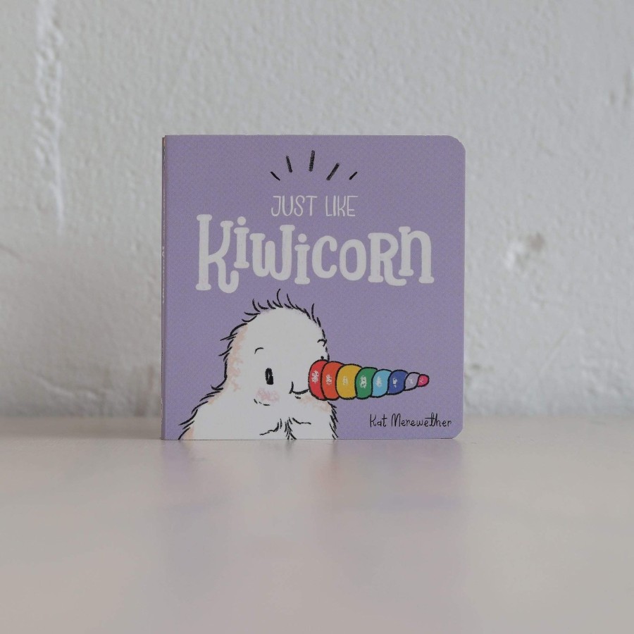 Books, Toys & Gifts Kuwi & Friends Something To Read | Kiwicorn Mini Board Book