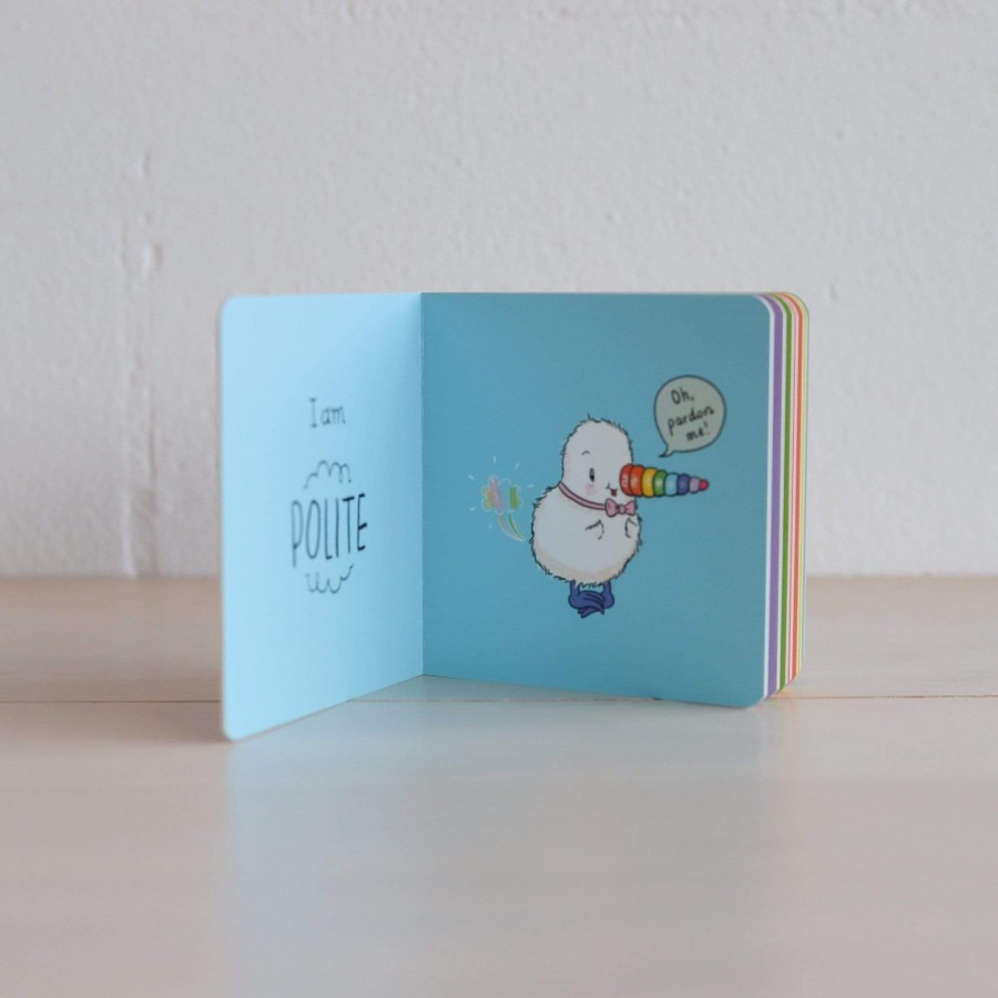 Books, Toys & Gifts Kuwi & Friends Something To Read | Kiwicorn Mini Board Book