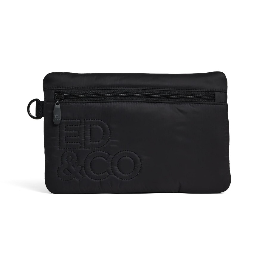 Books, Toys & Gifts Ed & Company Gifts For Parents | Ed & Company Classy Clutch- Black Taffeta