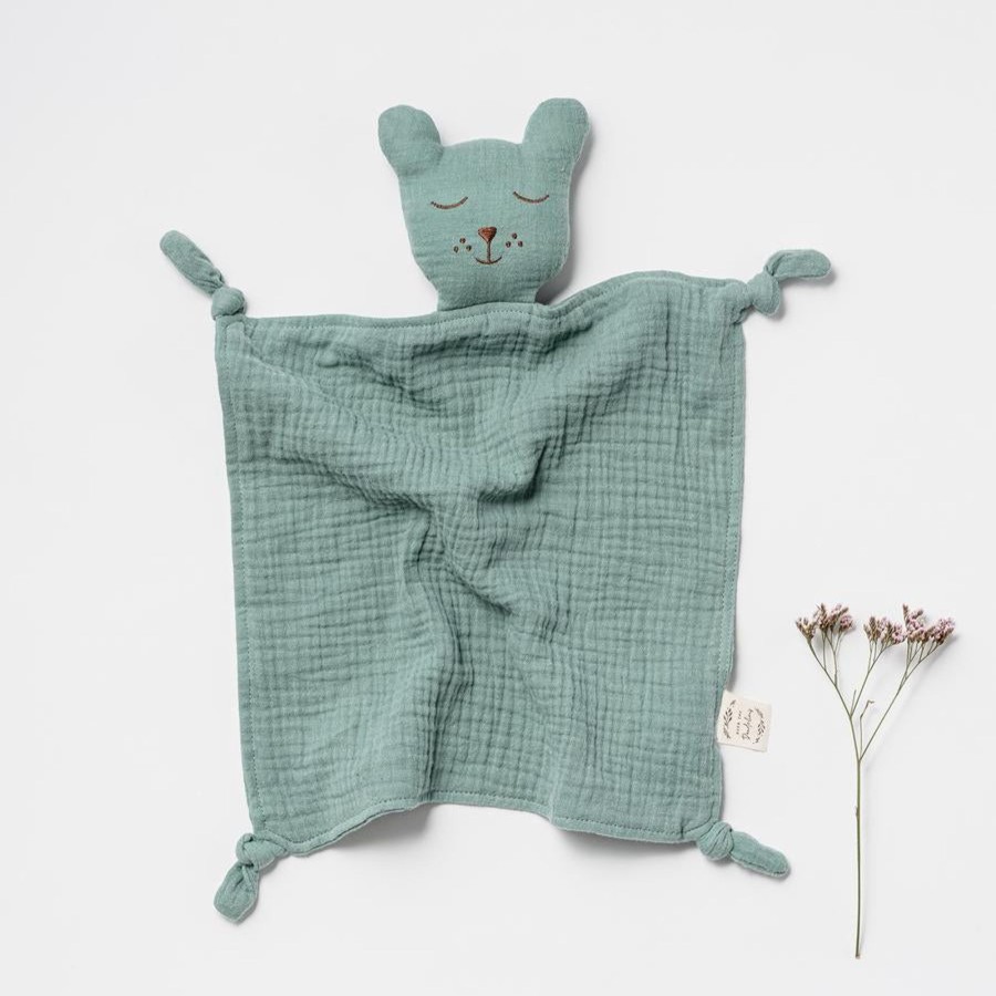 Books, Toys & Gifts Over the Dandelions Comfort Toys | Over The Dandelions Bear Lovey - Sage