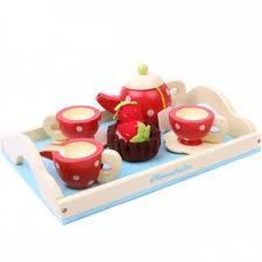 Books, Toys & Gifts Le Toy Van Wooden Toys | Le Toy Van Honeybake Tea Set