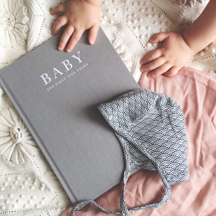 Books, Toys & Gifts Write to Me Books For Babies | Write To Me Baby Journal -Birth To Five Years- Grey