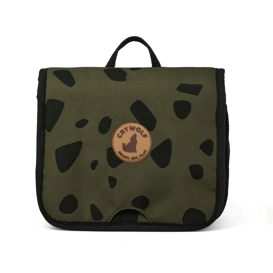 Going Places Crywolf Bags | Crywolf Kid'S Toilet Bag - Khaki Stones