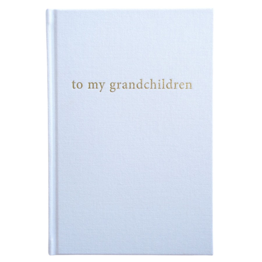 Books, Toys & Gifts Forget Me Not Journals Journals | Forget Me Not - To My Grandchildren Journal Ivory