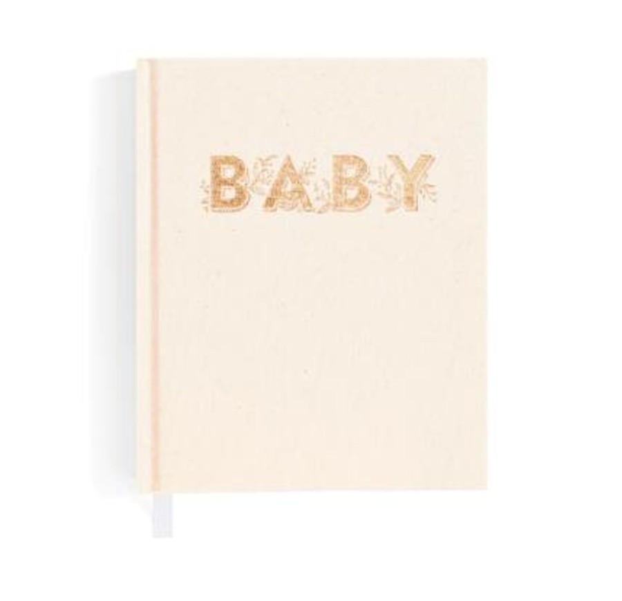 Books, Toys & Gifts Fox & Fallow Baby Journals | Fox & Fallow Mini Baby Journal - Oatmeal