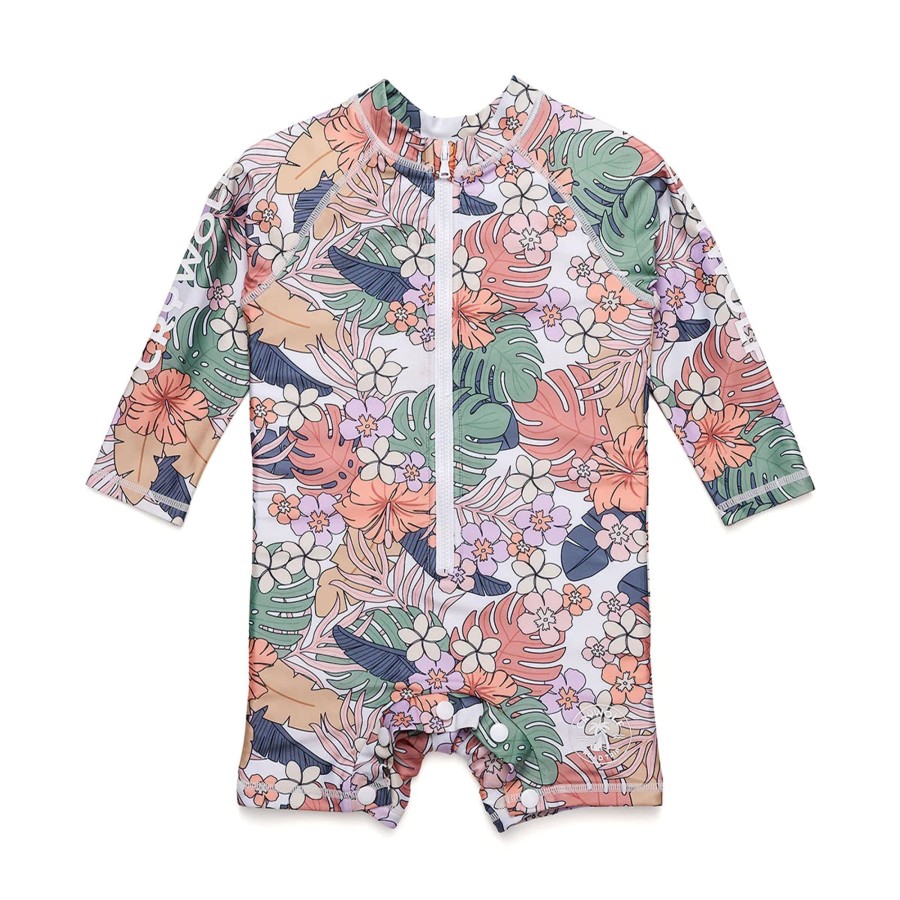 Books, Toys & Gifts Crywolf 2Nd Birthday Gifts | Crywolf Rash Suit - Tropical Floral