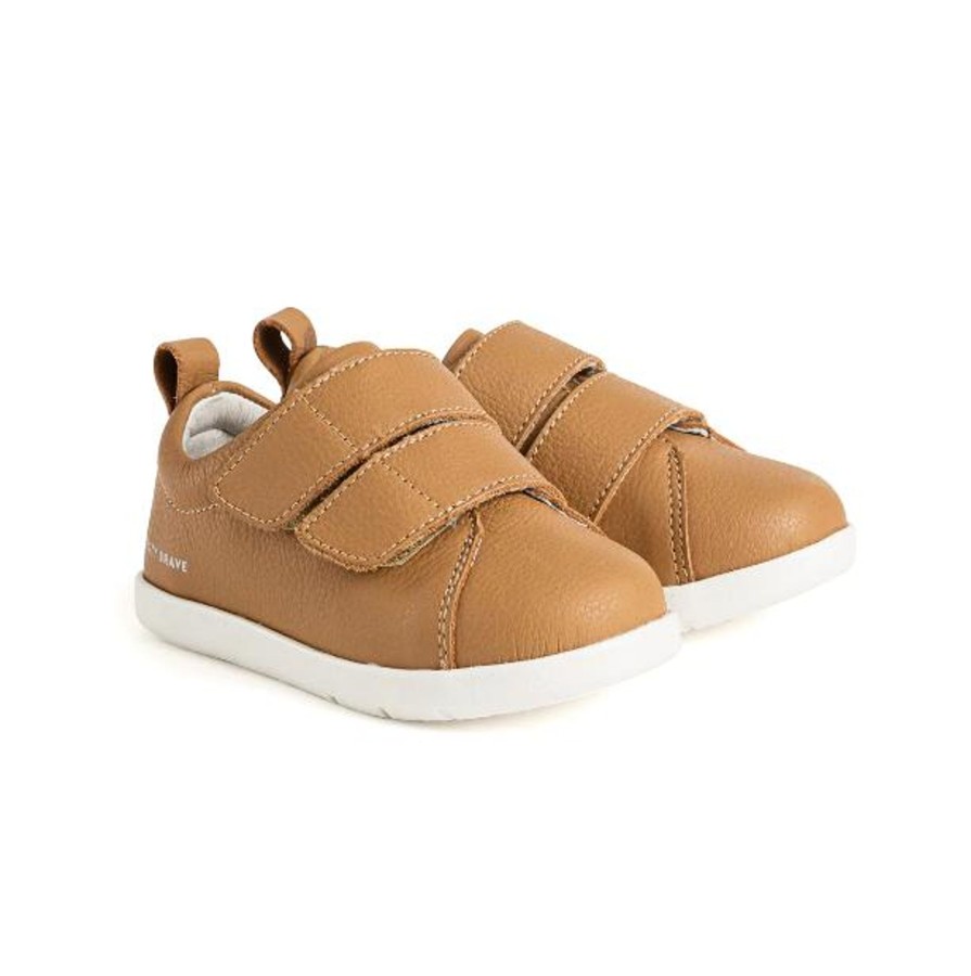 Babies Pretty Brave Shoes | Pretty Brave Brooklyn Walker - Tan