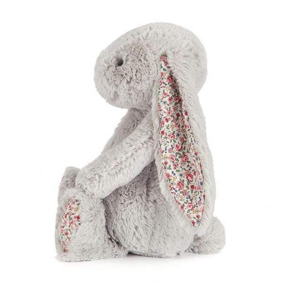 Books, Toys & Gifts Jellycat 2Nd Birthday Gifts | Jellycat Bashful Blossom Silver Bunny - Medium