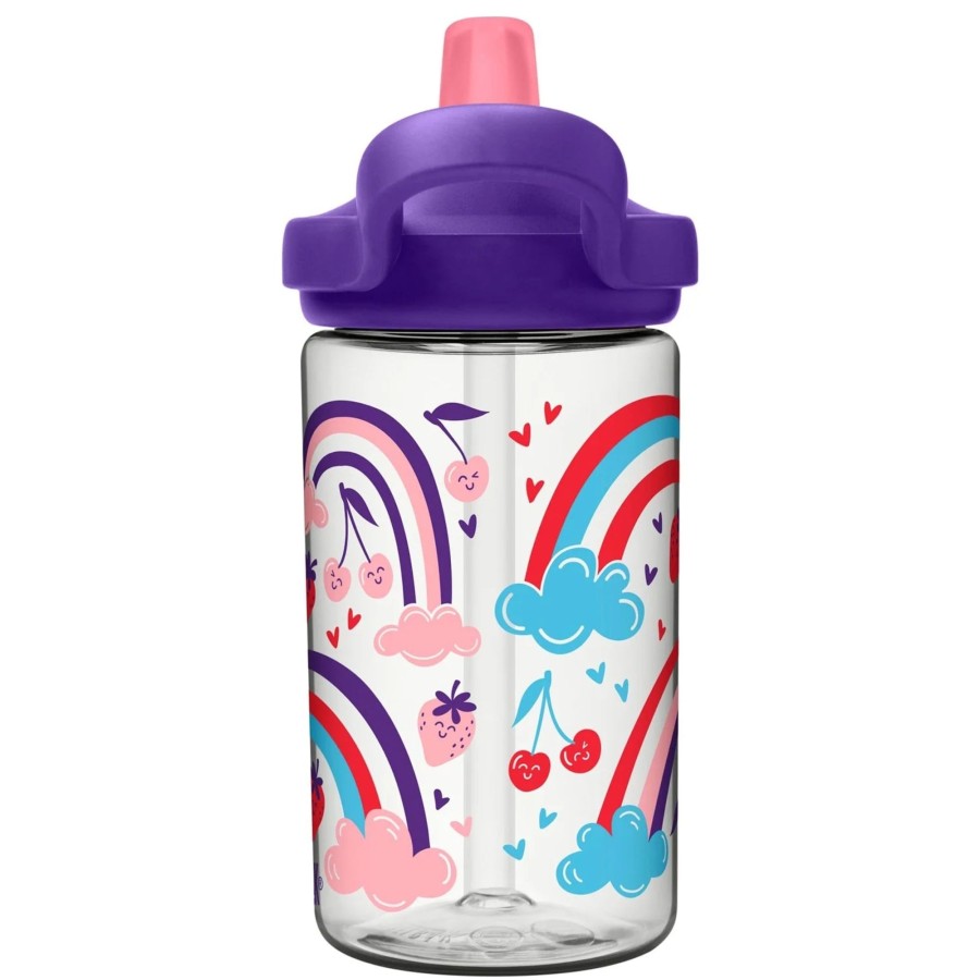 Books, Toys & Gifts Camelbak Stocking Fillers | Camelbak Eddy+ With Tritan Renew Kids Bottle - 0.4L- Berry Rainbow