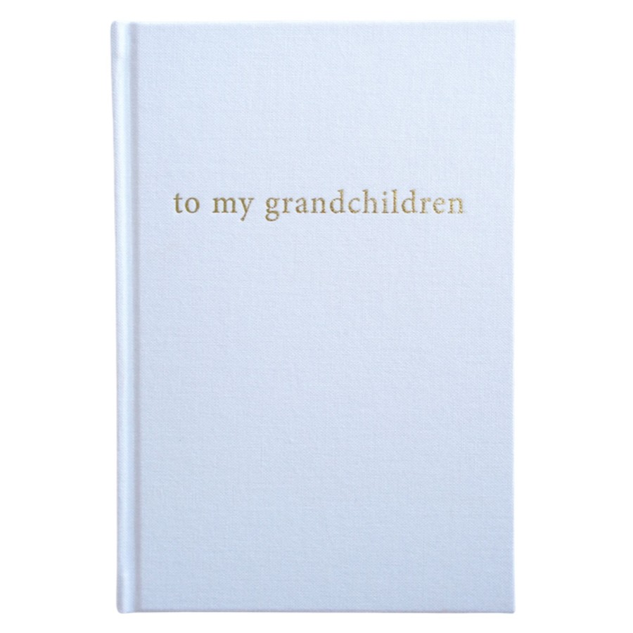 Books, Toys & Gifts Forget Me Not Journals Baby Journals | Forget Me Not - To My Grandchildren Journal Ivory